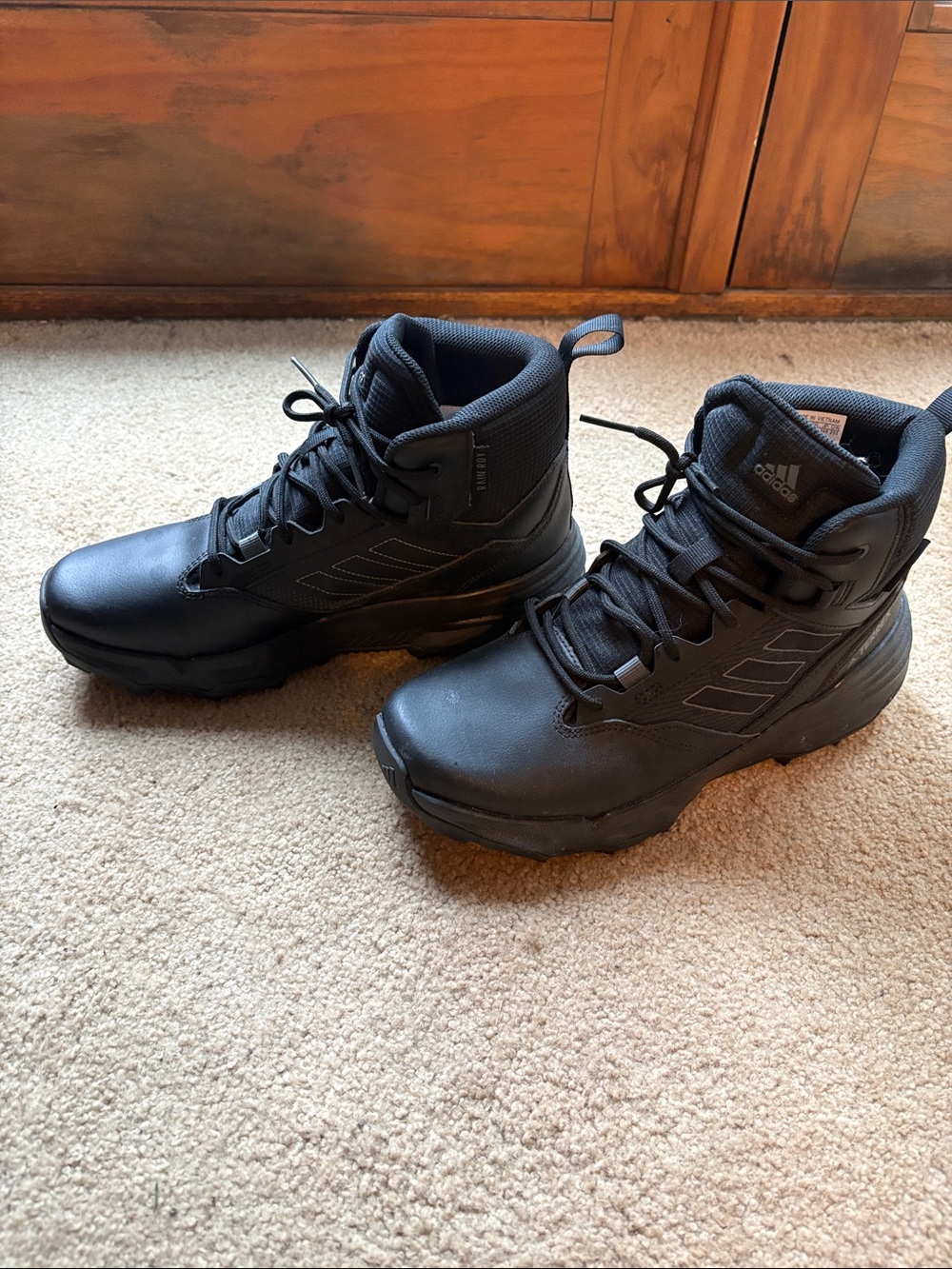 adidas Black Men’s High-Top Trail Boots
